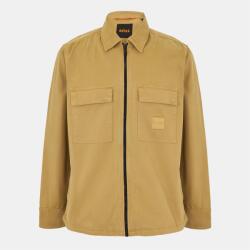 Boss Men's Lovel Zipped Overshirt - Medium Beige