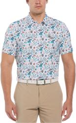 Original Penguin Golf Блуза с яка Original Penguin Golf Men's PG Alovr Novelty Short-Sleeve Performance Polo Shirt - Bright White