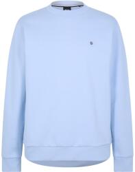 HUGO BOSS Риза с дълъг ръкав Boss Men's Logo Patch Cotton Long Sleeve Crew Sweatshirt - Lt Pas Blue 454