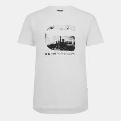 G Star Тениска G Star Rotterdam T-Shirt - White