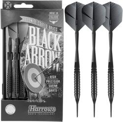 Harrows Darts Black Arrow Softip Darts - Black