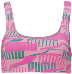 PUMA Бански костюм Puma Women's Scoop Neck Swimsuit - Pink Combo