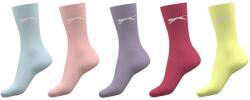 Slazenger Юношески чорапи Slazenger 5 Pack Crew Socks Junior - Colours