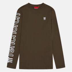 Fenchurch Тениска Fenchurch Men's Walsh Long-Sleeve T-Shirt - Khaki