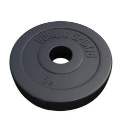 Gorilla Sports Olimpiai súlytárcsa 5 kg (101184-00006-0010) - gorillasports Súlytárcsa