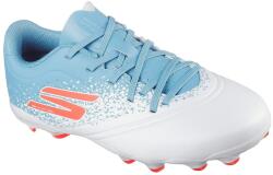 Skechers Юношески футболни бутонки Skechers Razor Juniors Firm Ground Football Boots - White/Blue