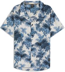 HUGO BOSS Риза с къс ръкав Boss Mens BOSS Bodywear Short Sleeve Beach Shirt - Open Blue 483