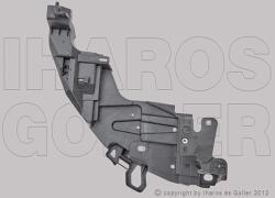 Renault Megane 2014-2016 - Első lökhárító tartó jobb, (FSZ. tartó alsó)