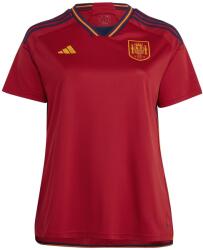 adidas Дамска футболна фланелка Adidas Spain Home Shirt 2022 Womens - Red - sportihobi - 74,30 лв
