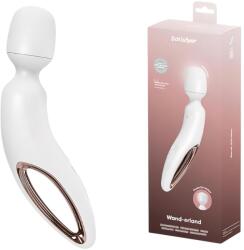 Satisfyer Wand-erland - masszírozó vibrátor (fehér) - sexshopcenter