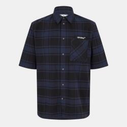 OFF WHITE Рокля OFF WHITE Men's Long-Sleeve Dress Shirt - Blue/Black