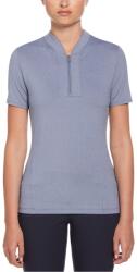 Callaway Women's Tonal Short-Sleeve Performance Polo - Blue Indigo Htr