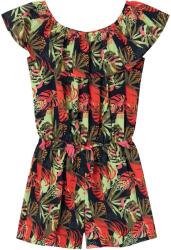 Name It Гащеризон Name It Kids' Short-Sleeve Playsuit - Sapphire/Tropic