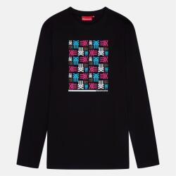 Fenchurch Тениска Fenchurch Men's Goulston Long-Sleeve T-Shirt - Black