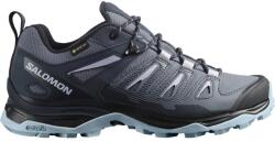 Salomon X Ultra Prime 2 GTX Womens Hiking Shoe - Grisaille/Blu