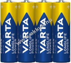 VARTA Longlife Power AA LR6 Mignon ceruza elem 4db/csomag