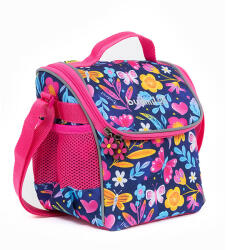 Budmil virágos uzsonnás táska, hőtárolós - pillangók