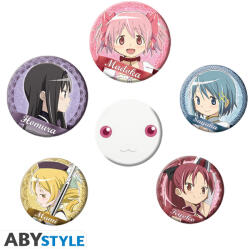 Abysse Puella Magi Madoka Magica - Kitűző csomag - főszereplők (ABYACC484)