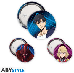 Abysse Solo Leveling - Kitűző csomag - Igris, Jinwoo & Cha Hae in (ABYACC588)