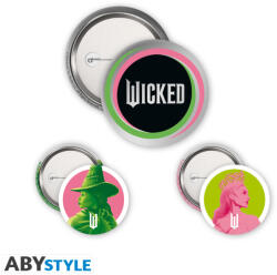 Abysse Wicked - Kitűző csomag - Elphaba & Glinda (ABYACC563)
