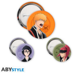 Abysse Bleach - Bleach Tybw - Kitűző csomag - Ichigo, Rukia, Renji (ABYACC581)