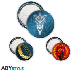 Abysse A Gyűrűk ura - Kitűző Pack - Középfölde (ABYACC570)