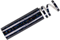 PartyDeco S. r. o Szerpentin , hologramos, fekete színű, 3, 8m, 18 db/cs