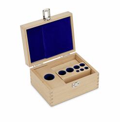 KERN fa doboz 1 mg - 500 g E1-E2-F1 hengeres kalibráló súlykészlethez 313-050-100 (313-050-100)