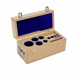KERN fa doboz 1 mg - 5 kg E1-E2-F1 hengeres kalibráló súlykészlethez 313-080-100 (313-080-100)