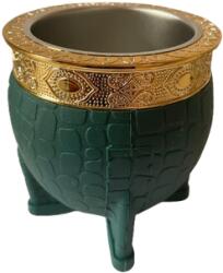 INOX mate tök (Calabaza) Torpedo Lux 200ml - green