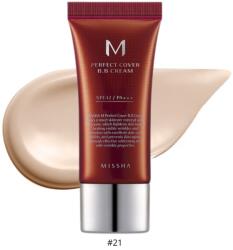 Missha M Perfect Cover BB Krém Világos Rozsaszín-Bézs No. 21 20 ml