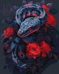 Ideyka Festés számok szerint - Nebezpečná ruža art_selena_ua 40 x 50 cm