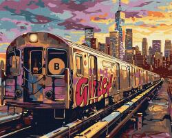 Ideyka Festés számok szerint - Földi állomás art_selena_ua 40 x 50 cm