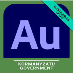 Adobe Audition - Pro for teams - Kormányzati, Többnyelvű, Új előfizetés, 12 hónap (30002193CC01A12)
