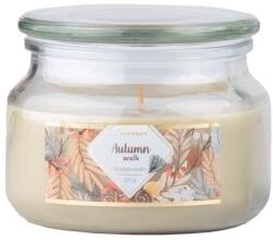 Emocio Üveg 100X79 Mm Üvegfedővel Őszi Séta Illatgyertya - Af13003 (2323C)