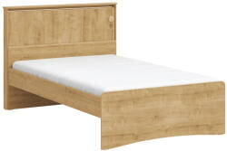Cilek Pat Mocha 120x200 cm cu tablie pentru copii E i adolescenti , eleganta naturala E i design modern (20.30.1318.00-20.30.1314.00)