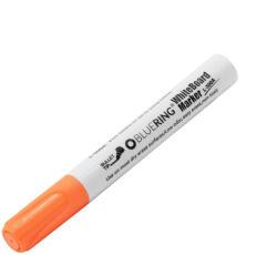 BLUERING Táblamarker kerek test Bluering® neon narancs (32476) - iroda-ellatas