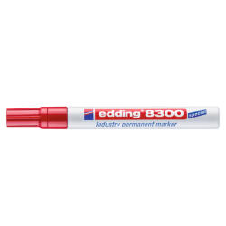 edding Alkoholos permanent marker 8300 ipari Edding piros (7580087002) - iroda-ellatas