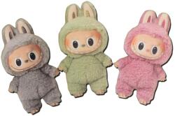 Nyomtatott dekorkarton - Labubu 8, 2cm 3db/csomag