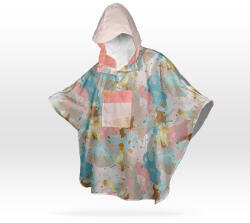 Takoy Panel szabásmintával 116 - 140-es méretű gyerek esőkabáthoz Iris - arany rózsaszínű márvány