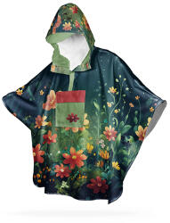 Takoy Panel szabásmintával 116-140-es méretű gyerek esőkabáthoz Iris - zöld tündér