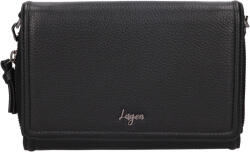 Lagen Női crossbody táska pénztárcával Lagen Maredit - fekete