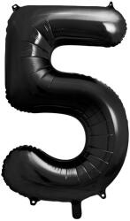  5'' számú fólia lufi, 86 cm, fekete (FB1M-5-010)