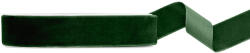  Velúr szalag, üveg zöld, 25mm/10m (TW25-012B)