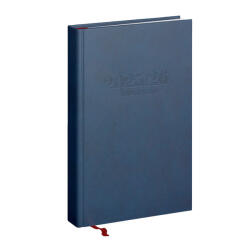 Realsystem Tanári határidőnapló A5, műbőr 150mmx210mm, fehér lapokkal kék 2026/2027 Realsystem (5311-04) - officefirst