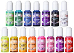  Let's Resin folyékony pigment szett - 15 x 10 ml