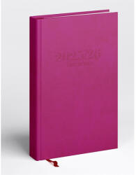 Realsystem Tanári határidőnapló A5, műbőr 150mmx210mm, fehér lapokkal lila 2025/2026 Realsystem (5311-32) - officefirst