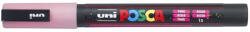 uni Dekormarker 0, 9-1, 3mm, Uni-Posca PC-3ML csillámló rózsaszín (2UPC3MLR) - officefirst