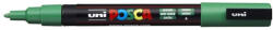 uni Dekormarker 0, 9-1, 3mm, Uni Posca PC-3M zöld (2UPC3MZ) - officefirst