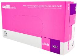 EasyCARE nitril kesztyű, rózsaszín, 100 db XS